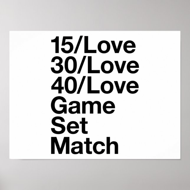 Poster Ventilateur TENNIS (Devant)