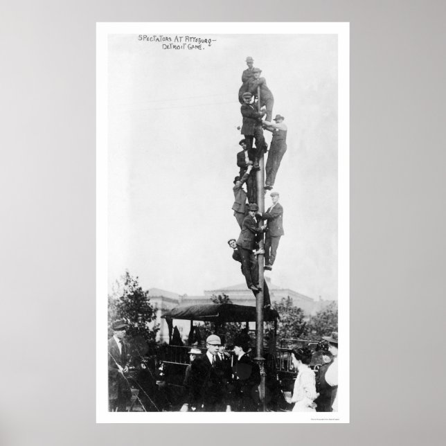 Poster Ventilateurs de cascade de pirates fous 1909 (Devant)