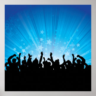 Poster Ventilateurs de concerts