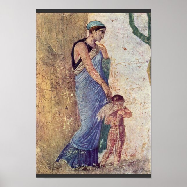 Poster Vénus Et Cupide Détail Puni Par Pompejanischer (Devant)
