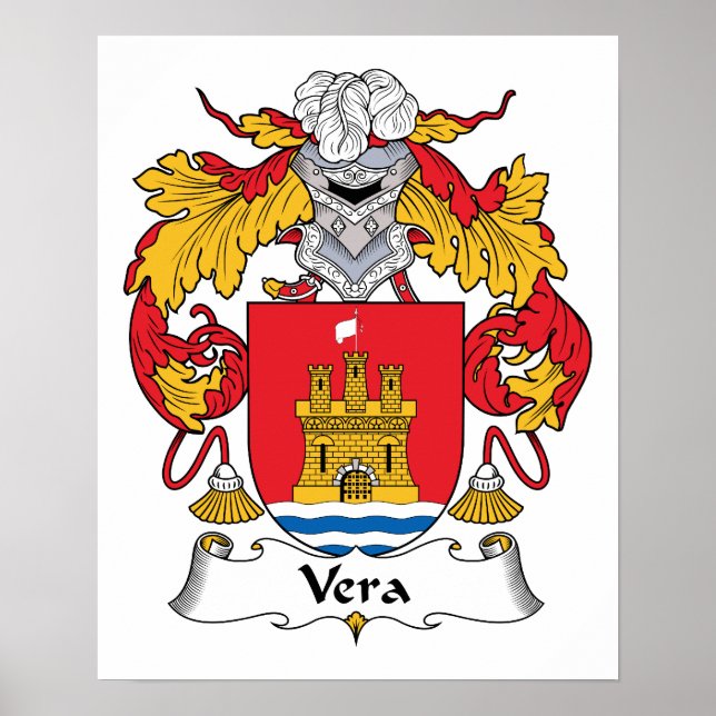 Poster Vera Family Crest (Devant)