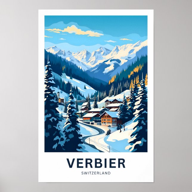 Poster Verbier Suisse Imprimer (Devant)