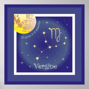 Poster Vergine 23 agosto al 23 settembre