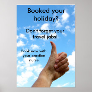 Poster: Vergiss nicht deine Reisebücher Poster