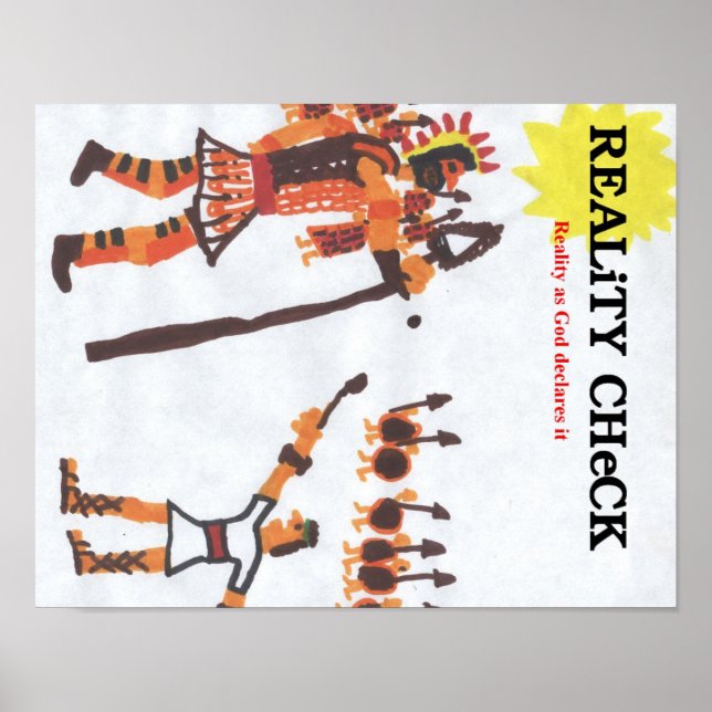 Poster Vérification de la réalité - David & Goliath (Devant)