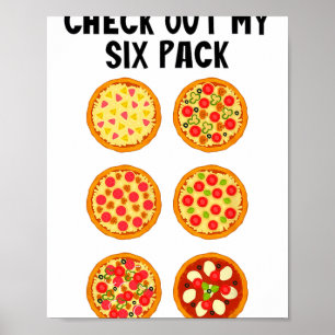 Poster Vérifiez Mon Pack De Six Funn Pizza _1