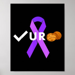 Poster Vérifiez vos noix Vérifiez votre cancer testiculai