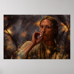 Poster Véritable détective rouille Cohle 2014