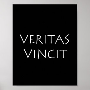 Poster Veritas vincit