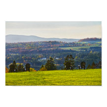 Vermont Vue nocturne d'automne
