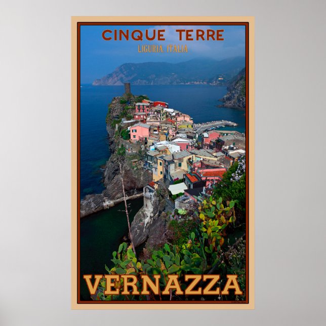 Poster Vernazza (Devant)