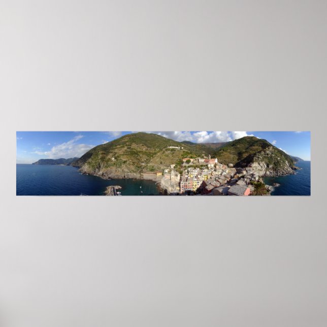 Poster Vernazza, Cinque Terre, Italie (Devant)