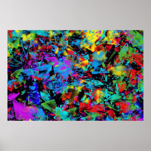Poster Verre cassé (Devant)