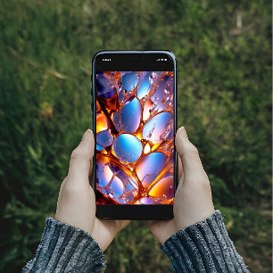 Poster Verre de couleur liquide