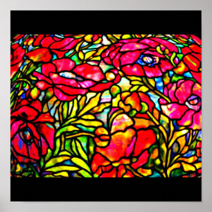 Poster Verre-Tiffany Affiche-Souillé 28