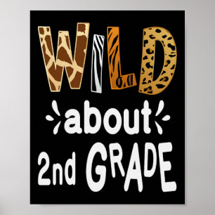 Poster Vers la 2e année Bienvenue Retour à l'école Premie