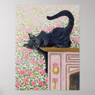 Poster Vers le haut Rose