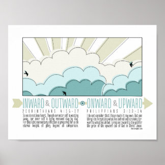 Poster Vers L'Intérieur, Vers L'Extérieur, Vers L'Avant, 