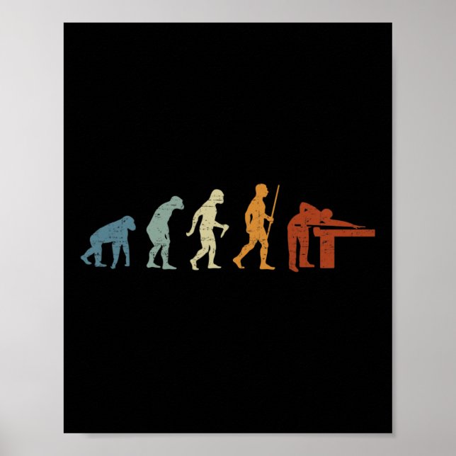 Poster Version Billiard Billiard Player (Devant)