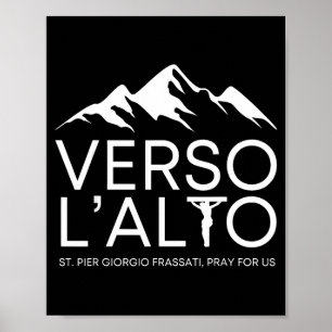 Poster Verso LAlto St Pier Giorgio Frassati catholique