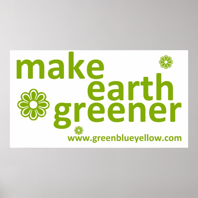 Poster vert (Devant)