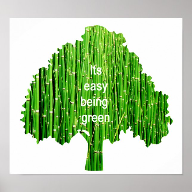 Poster vert (Devant)