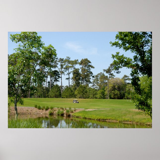 Poster Vert foncé (Devant)