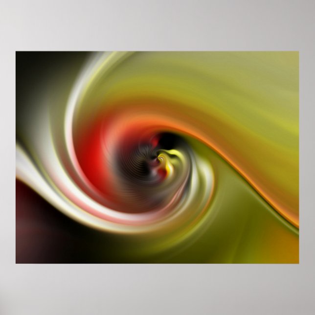 Poster vert glissant (Devant)