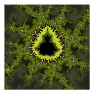 Poster Vert Mandelbrot Fractal