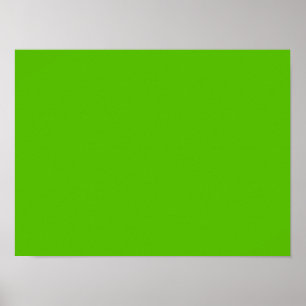 Poster Vert Pomme Clair