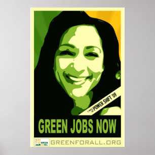 Poster Vert pour toute l'affiche