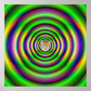 Poster vert Torus Tunnel + chat