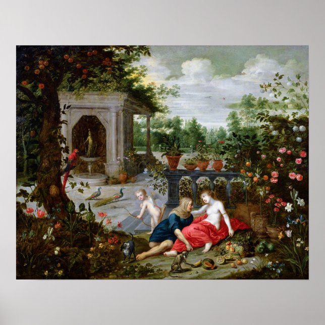 Poster Vertumnus et Pomona (Devant)