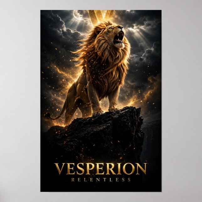 Poster Vesperion — Implacable (Devant)