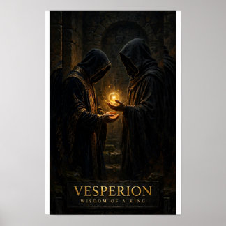 Poster Vesperion — La Sagesse d'un Roi