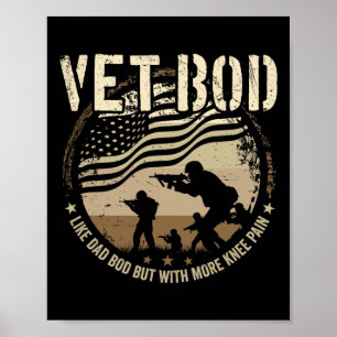 Poster Vet Bod - Comme Papa Bod Mais Plus De Douleur Du G