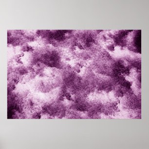 Poster vêtement à motifs violet, abstrait, orné, ancien,