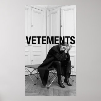 Poster Vetements
