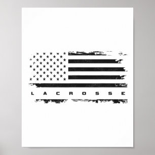Poster Vêtements de crosse à drapeau américain - crosse 1