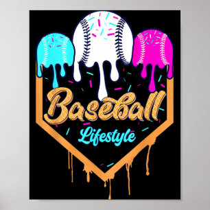 Poster Vêtements de style de vie de baseball 101 Jeunesse