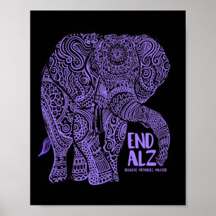 Poster Vêtements et gif de sensibilisation à Alzheimerhei