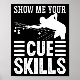 Poster Vêtements Snooker Pour Adulte Montrez-Moi Vos Comp