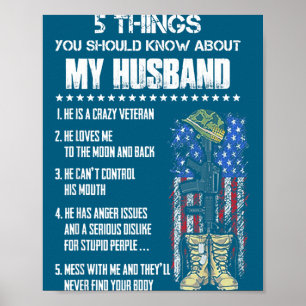 Poster Vétéran 5 choses que vous devriez savoir sur mon m