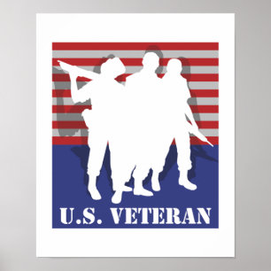 Poster Vétéran des USA
