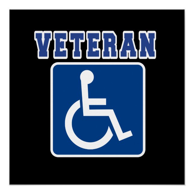 Poster Vétérinaire handicapé handicapé (Devant)
