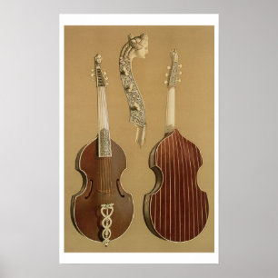 Poster Vétiver de DA d'alto, ou viole basse, par Joachim