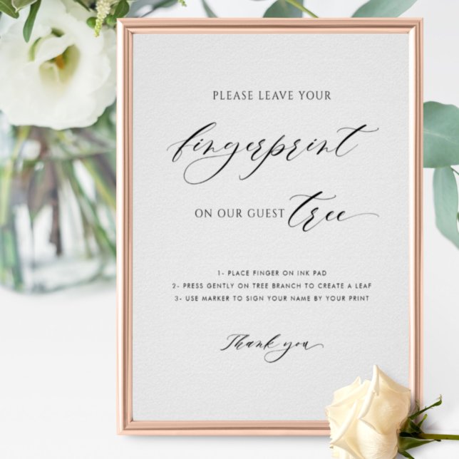 Poster Veuillez laisser votre panneau de l'arbre de l'inv (Créateur téléchargé)