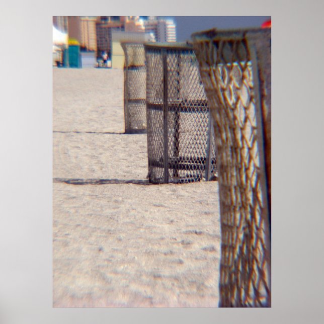 Poster Veuillez recycler (Devant)