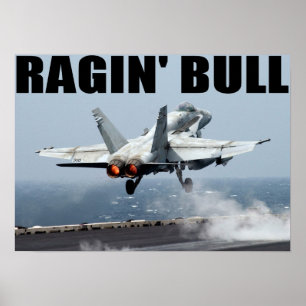 Poster VFA-37 Ragin Taureau
