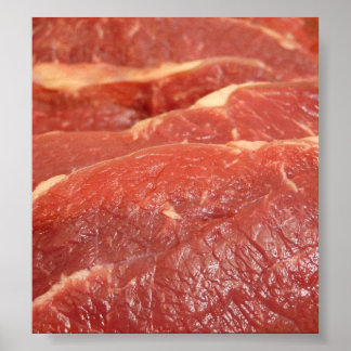 Poster Viande brute